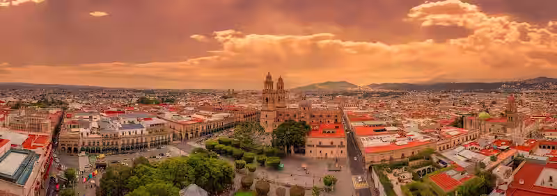 Vista paronímica de Morelia.
